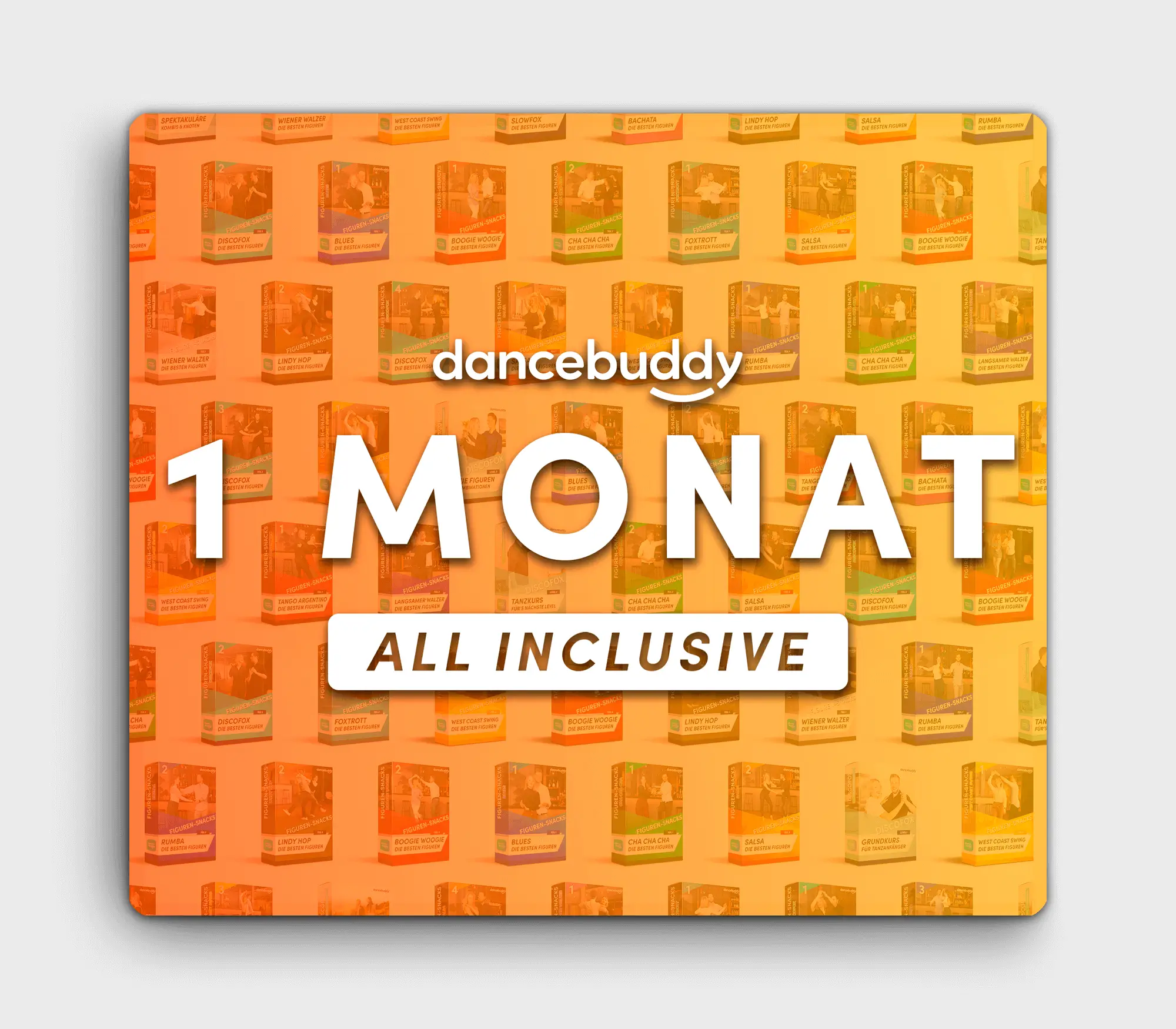 Dancebuddy produktbox all inclusive 1monat.webp